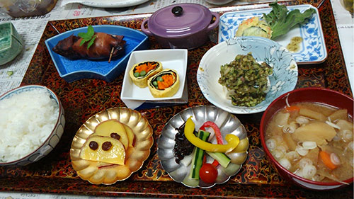 大好評「一汁三菜」